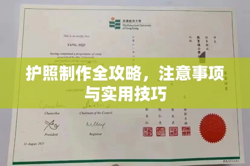 金湾护照制作全攻略，注意事项与实用技巧
