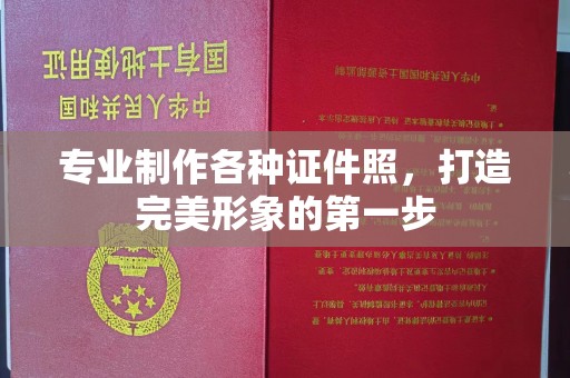 金湾专业制作各种证件照，打造完美形象的第一步
